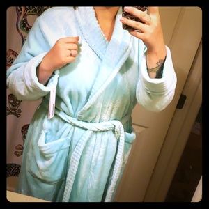 Teal Sonoma Robe Plush Sz L